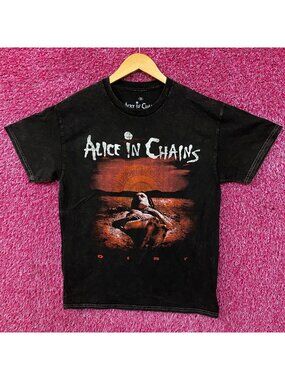 Alice In Chains Dirt Est 1987 Rock Band Mineral Wash T-Shirt Size Medium